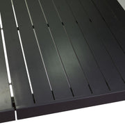 Mesa extensible rectangular de aluminio Claveland antracita