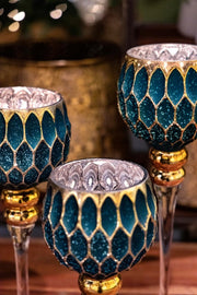 Set de 2 Velas Rachel Calice Verd, 1P