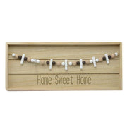 Portanotas madera lignum rectangular cm40x3h17