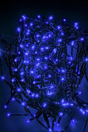 Cadena de luces verde de 5 mm, 12x300L, IP44