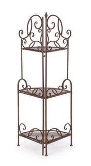 Mueble esquinero Melanie 3P marrón