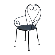 Sillón new old metal antracita claro cm49x48h43/59/90
