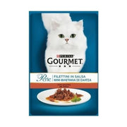 Gourmet Perle Duetti con salmón y bacalao Purina 85 gramos