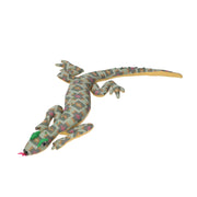 Marioneta lagarto verde cm45x22h5