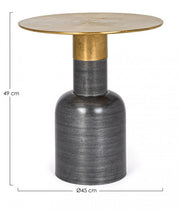 Mesita Alopa l Ø45 Cod.0746779