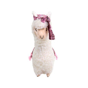 Hoja blanca con lazo de flores rosas cm28x14h45