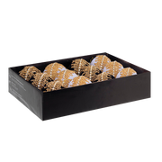 Bolas navideñas de vidrio ZOEY surtidas Ø8 cm