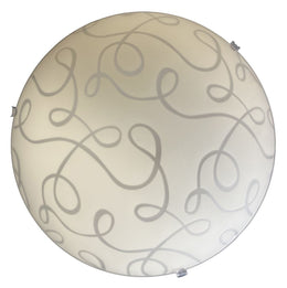 Plafón alma blanco 30 cm