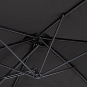 Sombrilla de jardín sorrento gris 3 metros