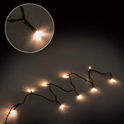 Luz hilo verde blanco calido alimentacion fija 48 led 0,5xh480x1