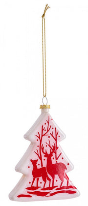 Pendaglio Vt Reindeer Pino Bianco 12x