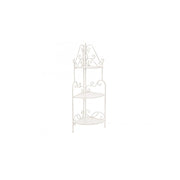 Mueble esquinero clásico Emily con 3 baldas