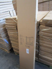 Estantería Jessica de metal negro con 4 baldas esquineras cm 48 x 33 h160