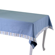 Mantel rayas air force borde azul cm5 hilo teñido cm140x240