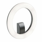 Aplique de pared led 20W 4000K grafito linea omega