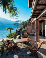 Mesa de jardín plegable rectangular 120x70x h73 cm