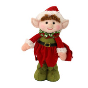 Elfo de tela roja cm28x7h30