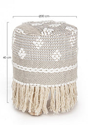 Taburete Veracruz Nat-Negro D30