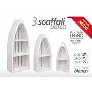 Set de botes de estante blanco Juego de PC 3 Bar de muebles de casa Pub