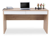 Escritorio con 2 cajones y solapa en la parte superior