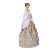 Mujer resina oro blanco cm11x19h31,5