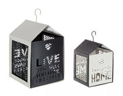 4x Set2 Linterna Armonia Grigio-Grigio