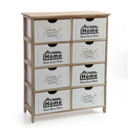 Modernos cajones decorados 8 cajones 67 x 28 x 87 H CM CM