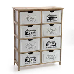 Modernos cajones decorados 8 cajones 67 x 28 x 87 H CM CM