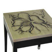 Farol metal negro/cobre cmø13h16,5