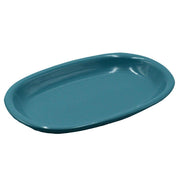 Plato romeo turquesa oval cm36x25h4