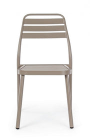 Silla exterior Lennie gris paloma