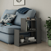 Mesa de centro Mua antracita 3 estantes