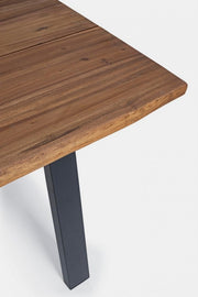 Mueble Oslo de madera natural mesa 200 x 100 cm