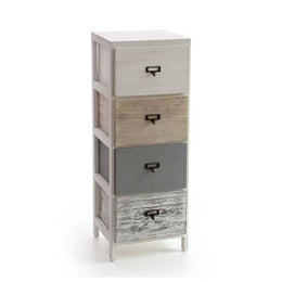 Cajón moderno Batio de baño multipropósito Cocina antigua 30 x 24 x 79 H CM