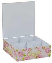 Florero de madera con cristal 1 lugar cm14h16