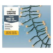 Luces de Navidad (Lumineo) Cluster 936 Warm Classic Led Lights 12M