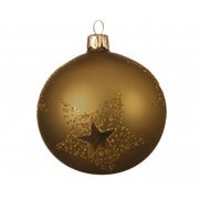 Bola decorativa de platinos de estrellas ligeras