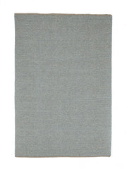 Alfombra de exterior azul de fibra sintética tejida a mano 170x240