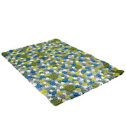 Alfombra floral multicolor moderna 160 x 230 cm