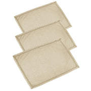 Juego de paños de cocina 3 piezas amelie beige cm50x70