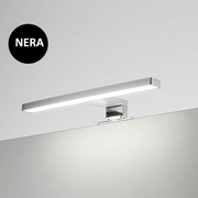 Lámpara de baño LED Kyra 300 mm negra