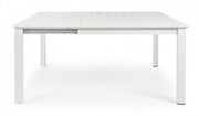 Mesa de jardín extensible Konnor blanco