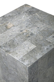 Columna 35x35x80h cm con estructura interna en contrachapado