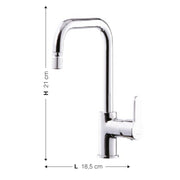 Mezclador cromado Lento