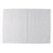 Mantel Individual Basic Rectangular 35x50 cm en algodón Gris