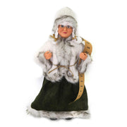 Tela dama papa noel con banda blanca cmh45