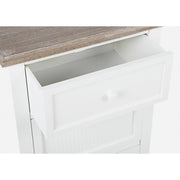 Mueble de MDF con tres cajones Blanco DOROTEA 47,5x40x h80 cm
