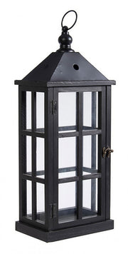 4x Farol Madera Nero H55