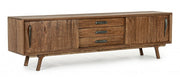 Mueble TV vintage Sherman 2 puertas 3 cajones