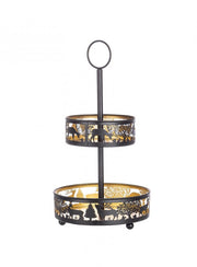 Alzatina Whitley Nero 2x